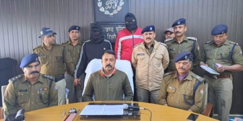 टिहरी पुलिस को मिली बड़ी कामयाबी चरस के साथ हरियाणा के दो लोगों को गिरफ्तार किया है