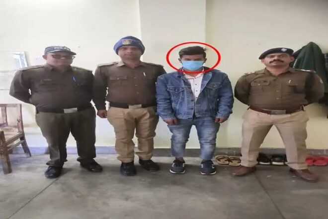 तिहाड़ गांव से शिवपुरी जंगल कैंप में चोरी करने वाला मैनेजर गिरफ्तार, मोबाइल नकदी बरामद