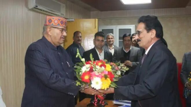 कृषि मंत्री गणेश जोशी ने COSAMB के अध्यक्ष का पदभार संभाला