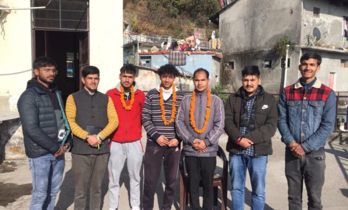 डॉ दिनेश जैसाली एबीवीपी शहर इकाई के अध्यक्ष बने, और अमित पंवार मंत्री बने।