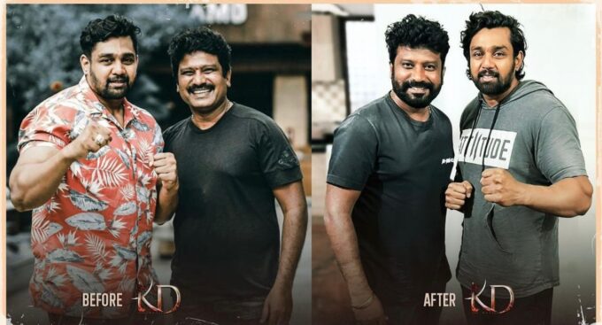 ध्रुव सरजा ने फिल्म केडी- द डेविल के लिए सिर्फ 23 दिनों में किया 18 किलो वजन कम