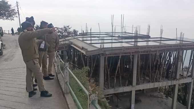 एमडीडीए ने मसूरी में दो बड़े निर्माण किए सीज, लोगों में हड़कंप