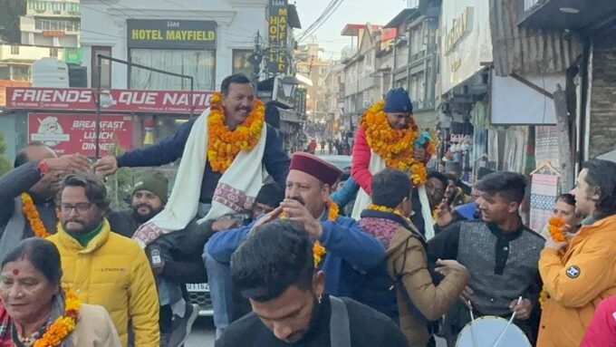 भाजपा मसूरी मंडल के अध्यक्ष बनने पर राकेश रावत ने सभी लोगो का आभार वयक्त किया