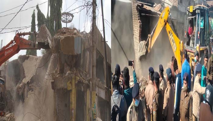 जोगीवाला में अतिक्रमण पर प्रशासन का चला बुलडोजर !