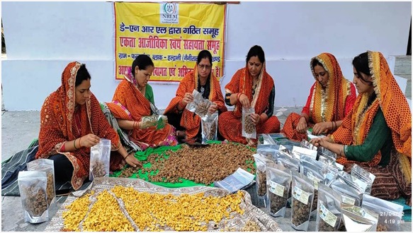 एकता स्व-सहायता समूह की महिलाओं ने स्वरोजगार का बीड़ा उठाया और समृद्धि का दामन थाम लिया।