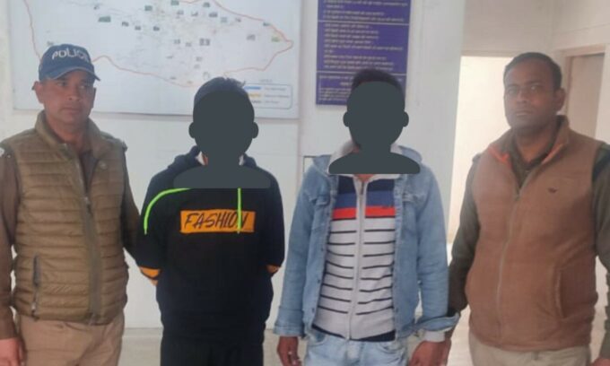 मसूरी - सीसीटीवी कैमरे चुराने वाले दो आरोपी गिरफ्तार.