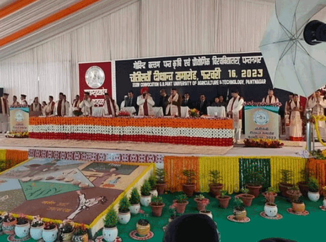 पंतनगर विश्वविद्यालय दीक्षांत समारोह: राज्यपाल द्वारा एनएसए अजीत डोभाल को डॉक्टरेट ऑफ साइंस की मानद उपाधि से सम्मानित किया गया