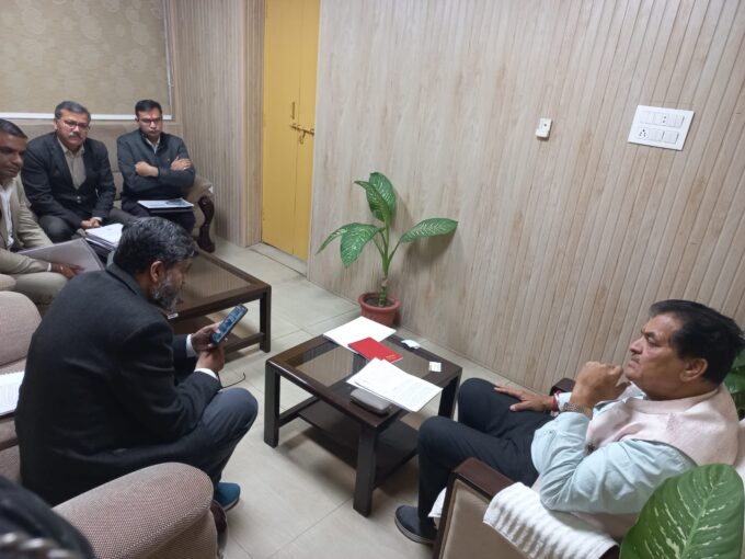 ऋषिकेश : वित्त मंत्री डॉ प्रेमचंद अग्रवाल ने जीएसटी परिषद की 49वीं बैठक से पूर्व अधिकारियों के साथ बैठक की।