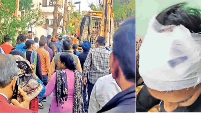 देहरादून : अतिक्रमण को लेकर दोनों पक्षों में जमकर मारपीट, पार्षद पर पेट्रोल छिड़कने का आरोप