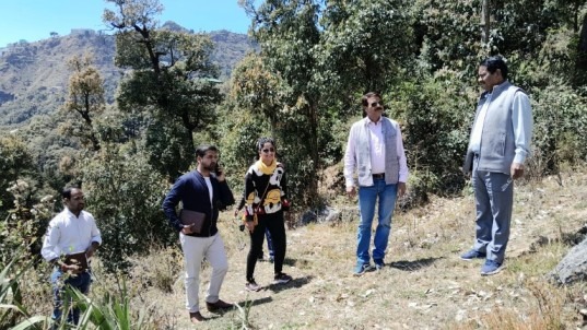 मसूरी ईको पार्क नये पर्यटक स्थल के रूप में उभरेगा , सचिव एमडीडीए ने किया पार्क का निरीक्षण