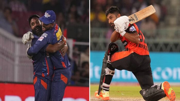 लखनऊ सुपर जायंट्स की टीम ने सनराइजर्स हैदराबाद को 5 विकेट से पीटा , सनराइजर्स की लगातार दूसरी हार 