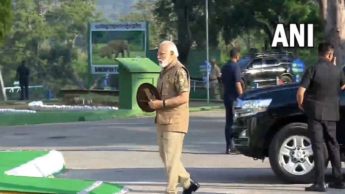 पीएम मोदी ने बांदीपुर टाइगर रिजर्व का दौरा किया, बाघों के नवीनतम आंकड़ों की भी घोषणा की