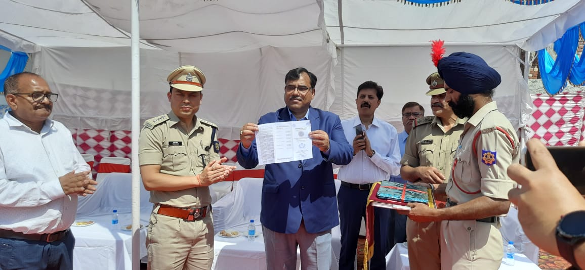 National Fire Service Day celebrated by Fire Branch of Central Industrial Security Force at THDC Tehri