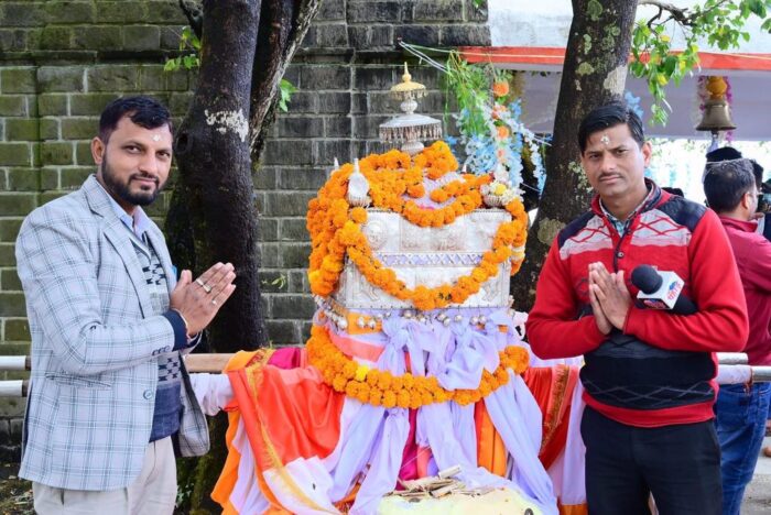 भद्रराज मंदिर त्याड़े मेले में उमड़े श्रद्धालु