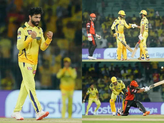 CSK vs SRH : रवींद्र जडेजा की बदौलत चेन्नई सुपर किंग्स ने सनराइजर्स हैदराबाद को सात विकेट से हराया