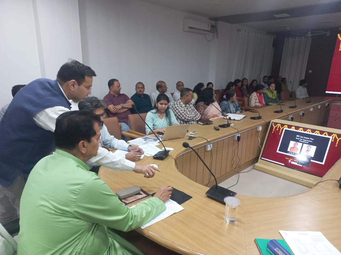वित्त मंत्री डॉ प्रेमचंद अग्रवाल ने बिल लाओ इनाम पाओ योजना के मार्च माह का लक्की ड्रा निकाला