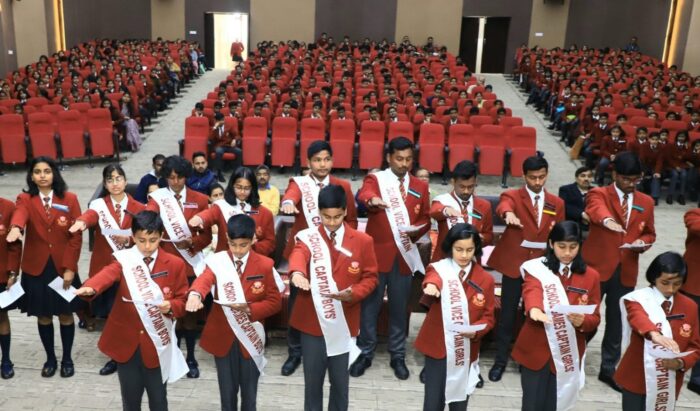 ओक ग्रोव स्कूल में छात्र परिषद का गठन हुआ , नव नियुक्त पदाधिकारियों व सदस्यों ने ली शपथ