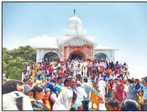 भद्रराज मंदिर में घिया माई सक्रांति के अवसर पर लगा भक्तो का तांता