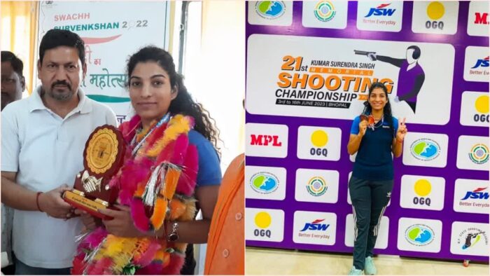 मप्र में गैरसैंण की कविता ने 50 मीटर पिस्टल शूटिंग में जीता गोल्ड, गांव पहुंचने पर हुआ भव्य स्वागत