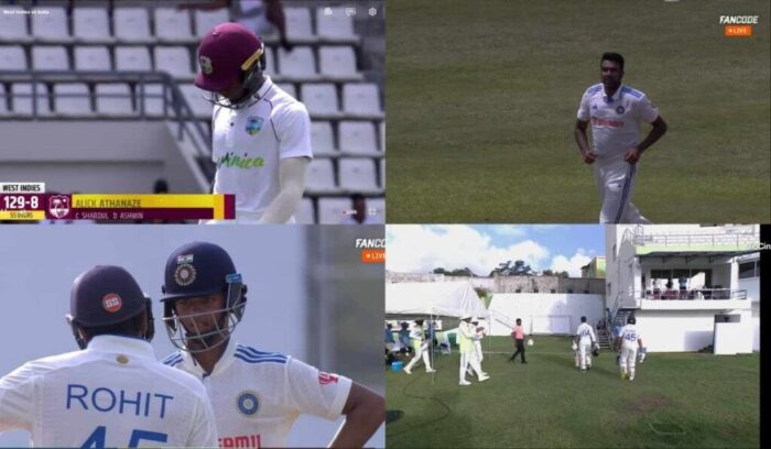 अश्विन का वेस्टइंडीज की धरती पर कहर, वेस्टइंडीज महज 150 रन पर ऑल आउट, यशस्वी ने डेब्यू में मचाया गदर