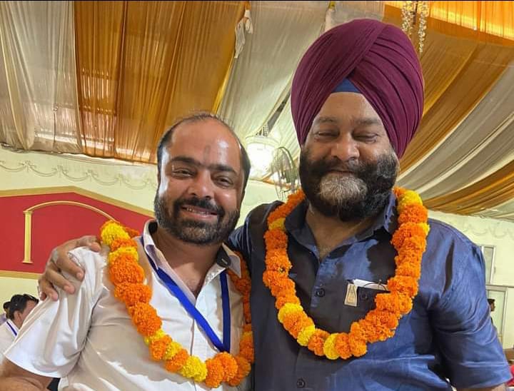 Congress Seva Dal congratulates Sardar Amarjeet Singh on being appointed in-charge of Congress Social Media Cell in Punjab