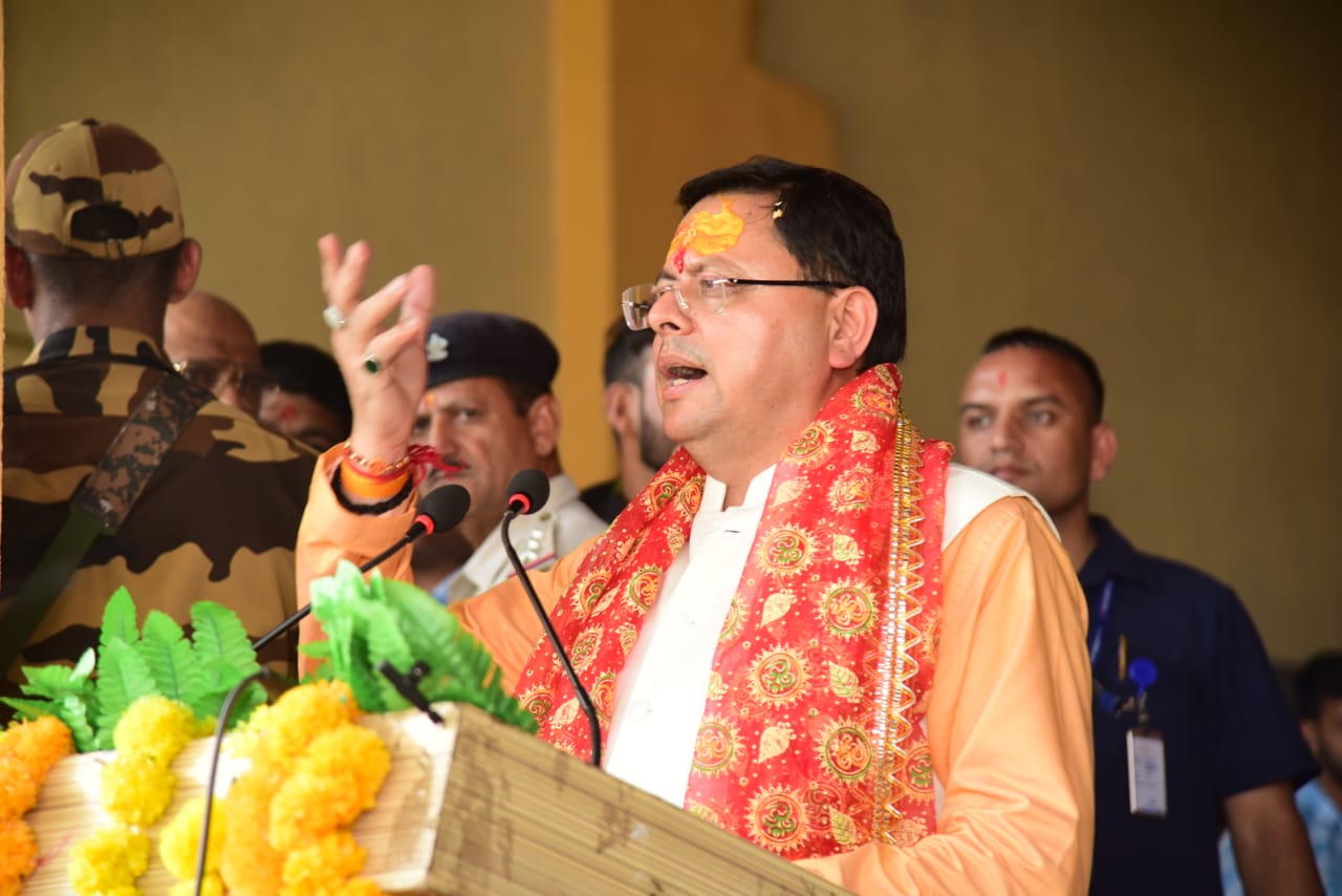 CM participates in famous Bagwal Mela at Maa Varahi Dham at Devidhura