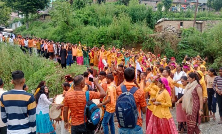 पहली बार भूटगांव से हरिद्वार के लिए रवाना हुई कांवड़ यात्रा, आज सीएम करेंगे स्वागत देहरादून कांवली में