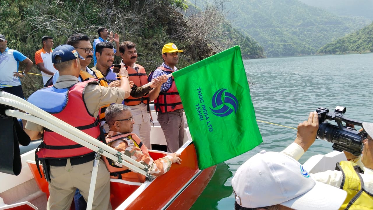 Inauguration of 10 day state level kayaking and canoeing sports special training camp