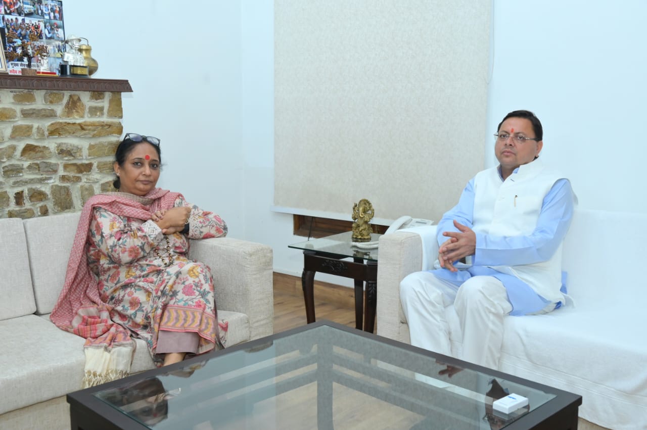 Speaker Ritu Khanduri Bhushan met CM