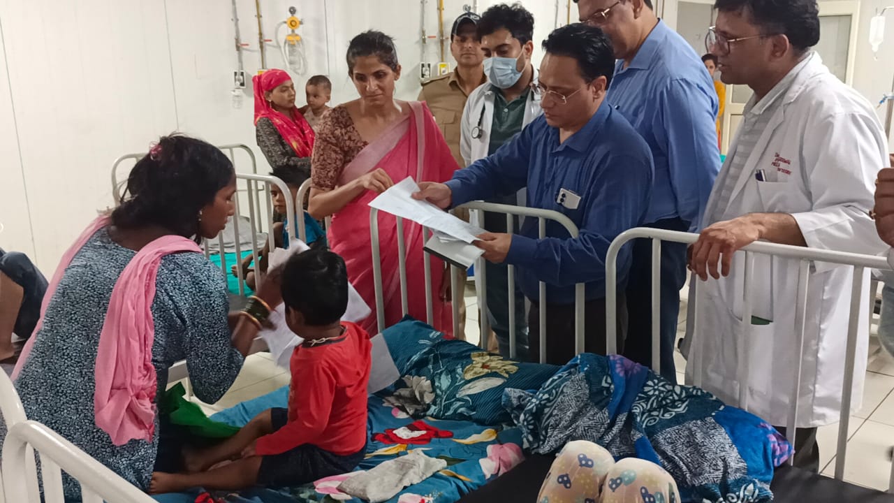 DM inspected various hospitals
