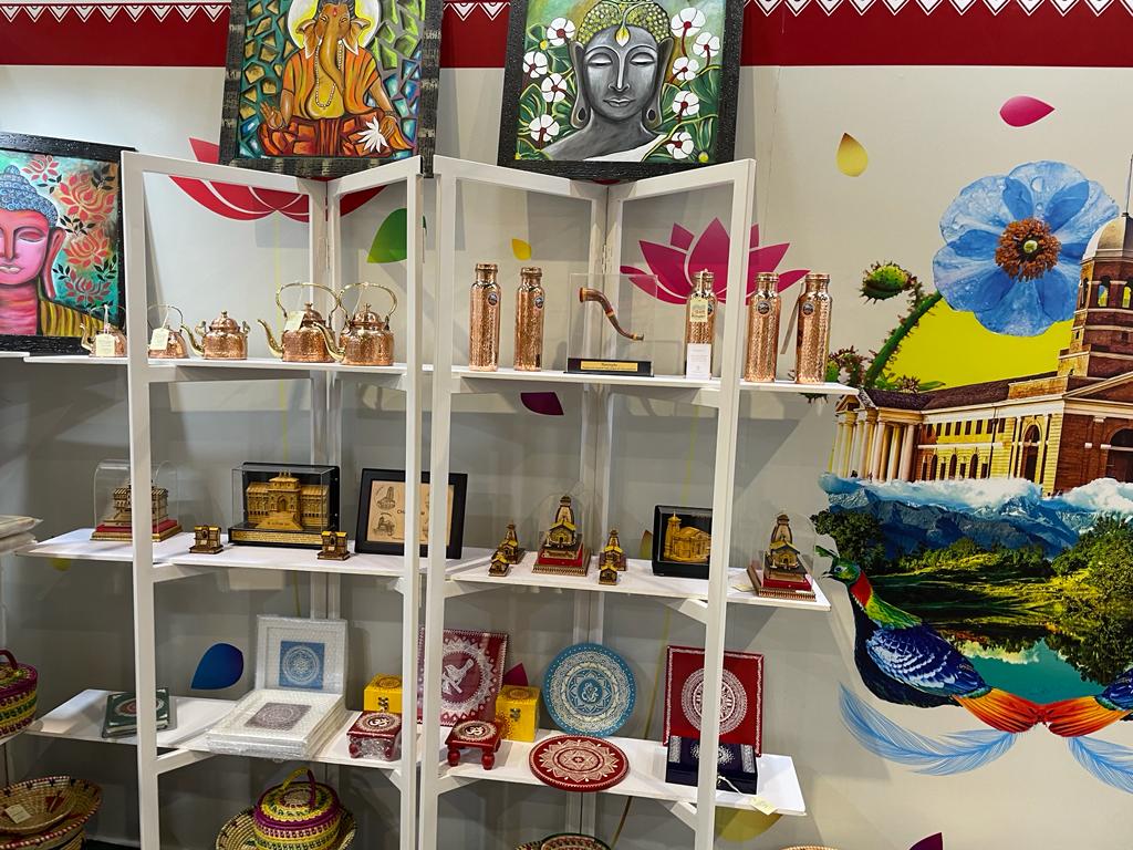 Various products of Uttarakhand displayed in G20 Craft Market Exhibition