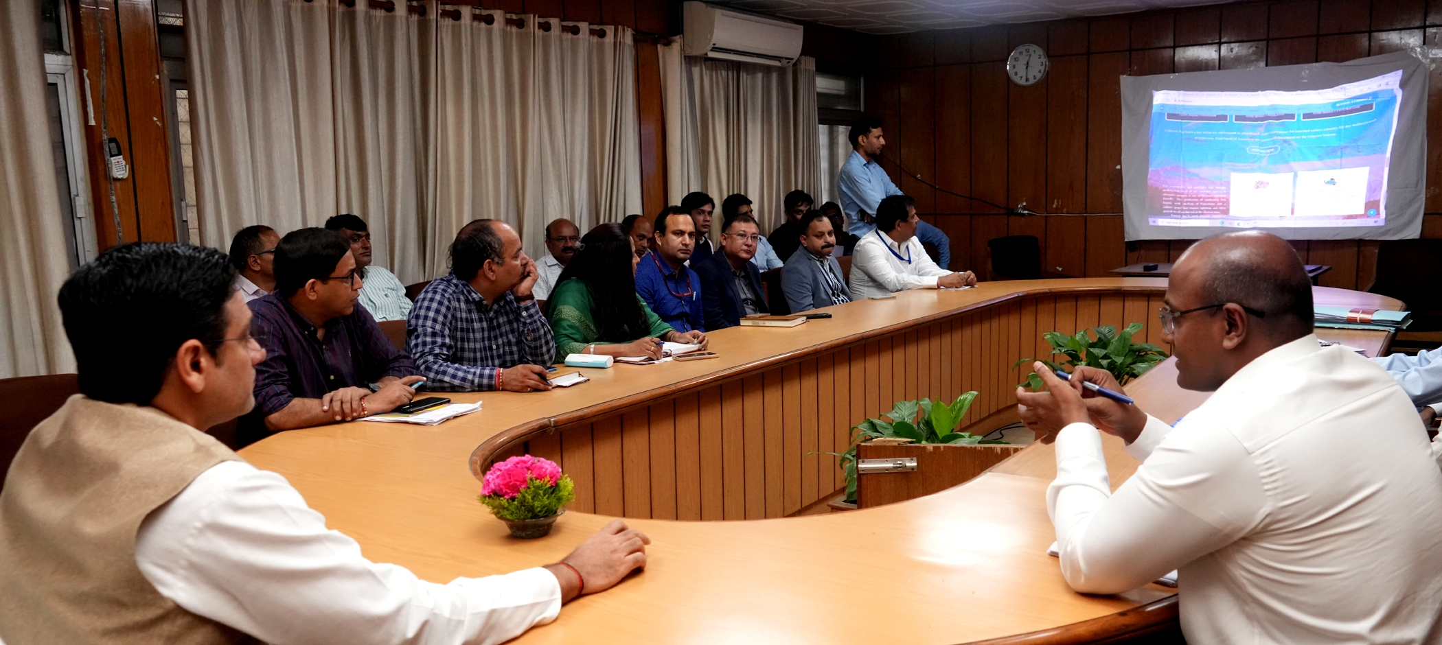 Minister Saurabh Bahuguna launched the website and portal of Fisheries Department.