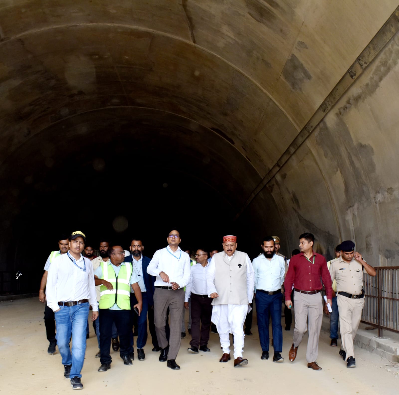 Finance Minister inspected Delhi-Dehradun Economic Corridor and Tunnel