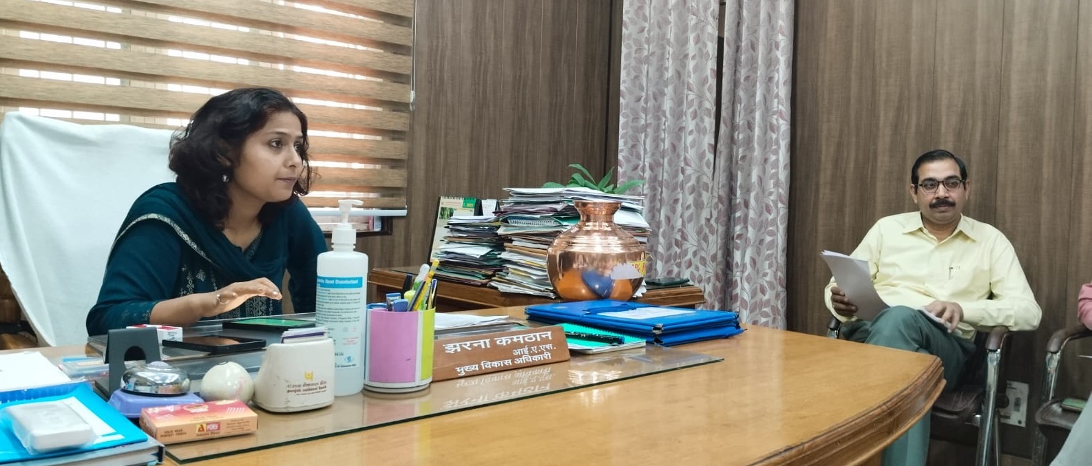 CDO gave guidelines to officials regarding Amrit Kalash Yatra program