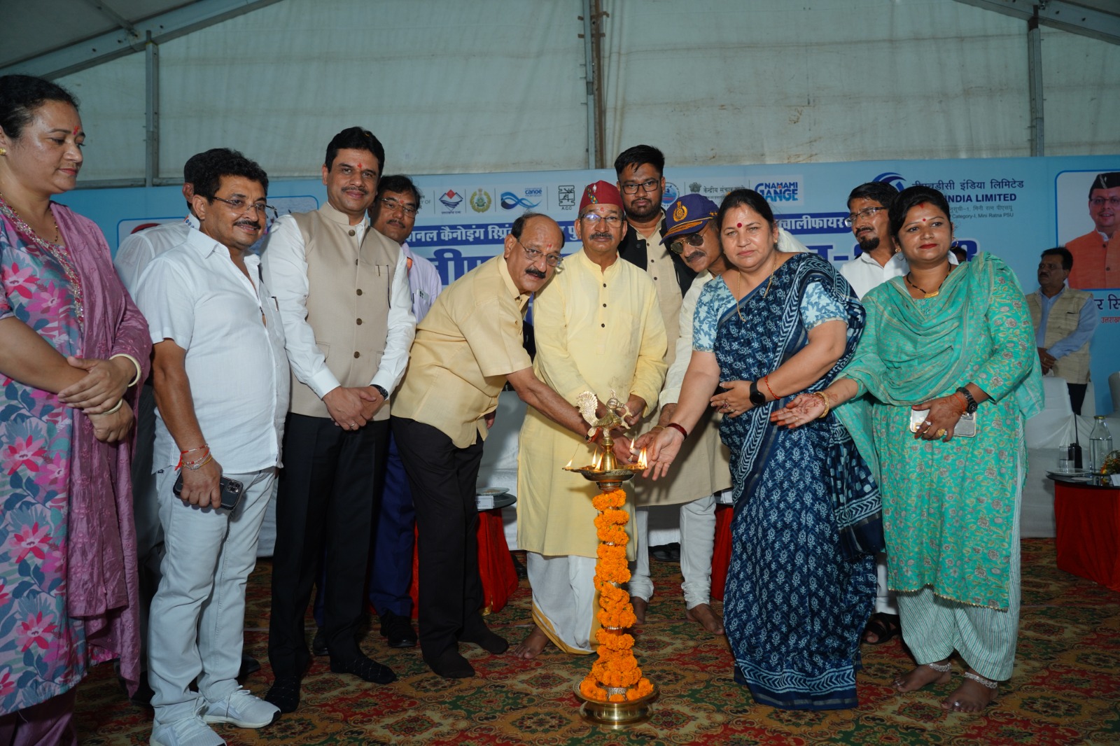 Four-day water sports cup inaugurated in Tehri Lake