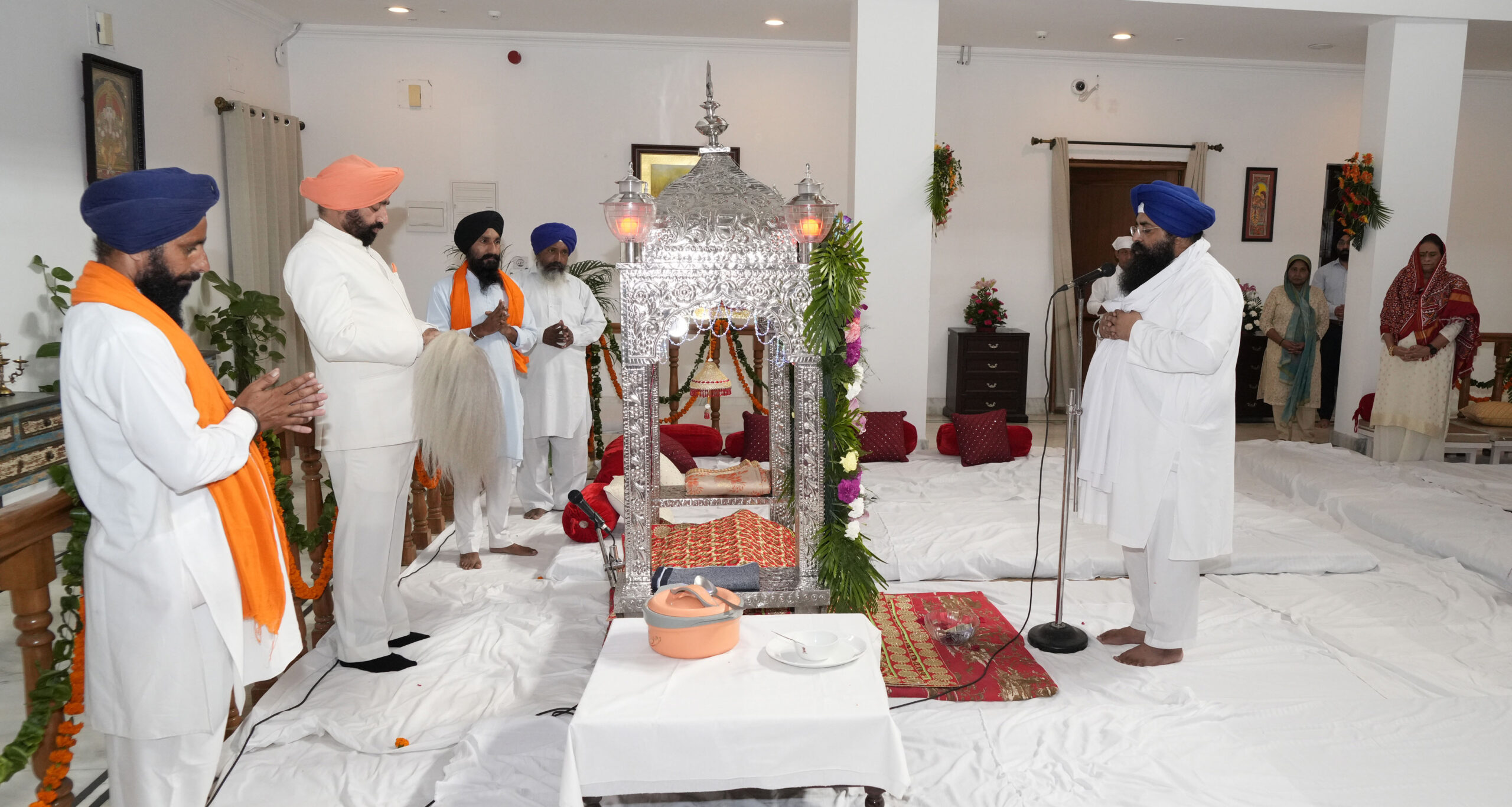 Akhand Path organized at Raj Bhavan