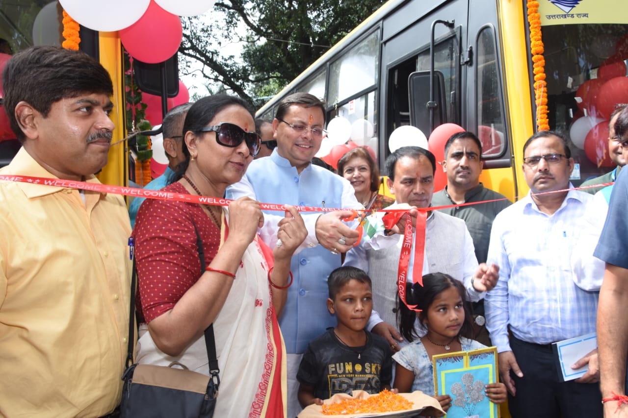 CM Dhami's gift to workers' children