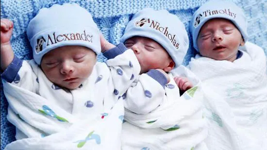 Woman gives birth to three children at CHC Naugaon