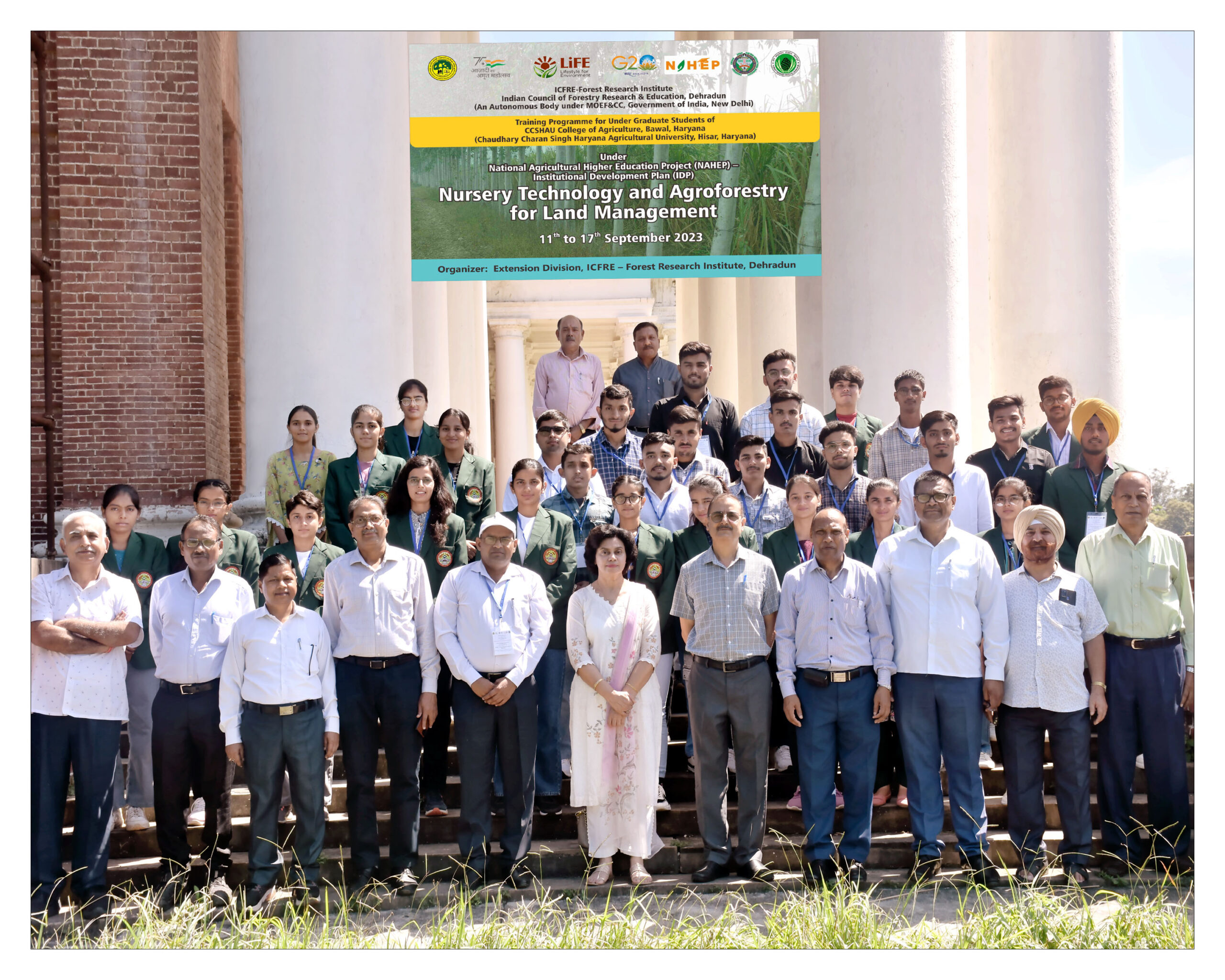 Training program organized on nursery technology and agroforestry for land management