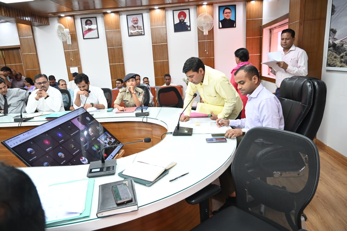 DM listened to public complaints in public meeting program