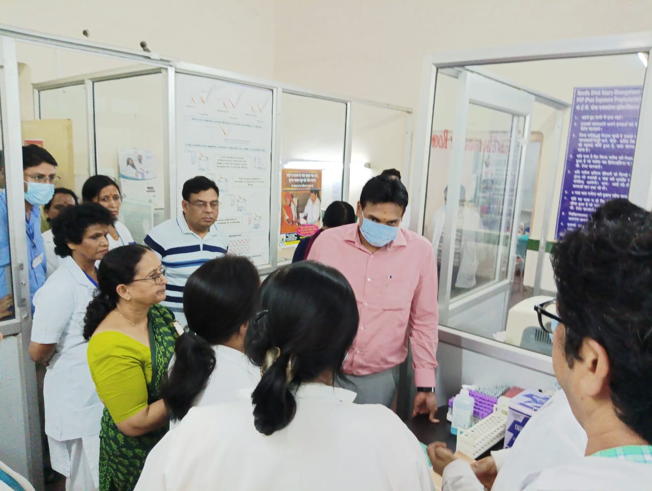 Health Secretary Dr. R. Rajesh Kumar did surprise inspection of hospitals in Haldwani