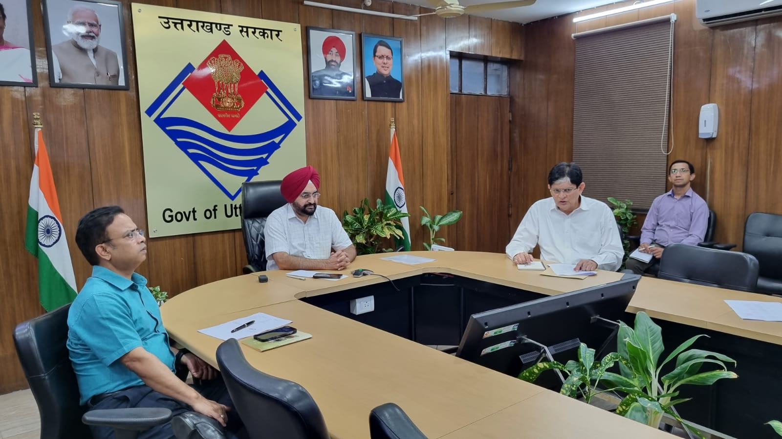 Chief Secretary held a meeting with District Magistrates and DFO regarding Eco Park.