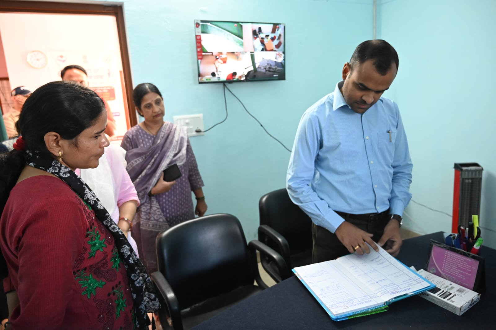 DM inspected Sakhi-One Stop Centre, District Child Protection Unit