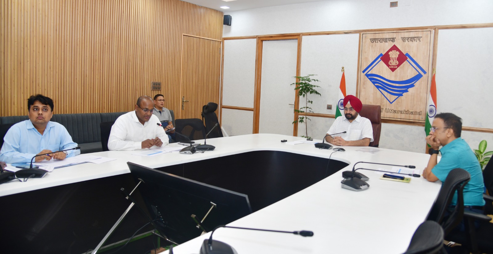 Chief Secretary gave instructions to complete the expansion and construction works of Gausadans on time.