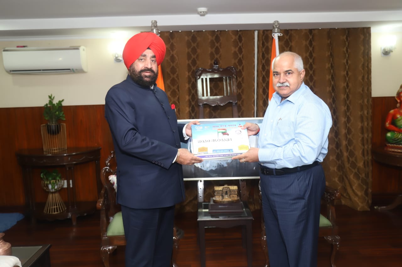 Director General of BRO met the Governor