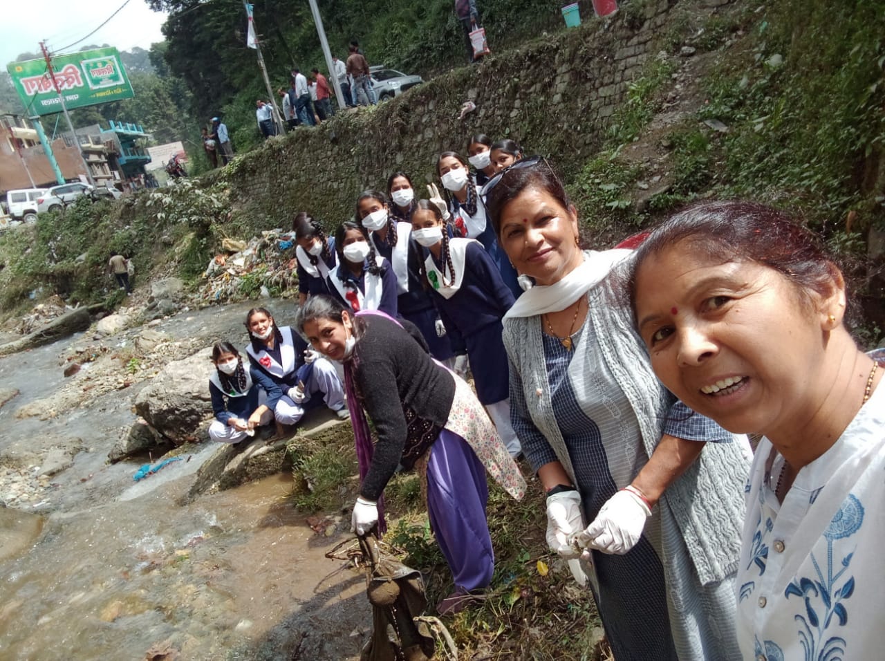 11 quintals of garbage was disposed of under the Garbage Free India campaign.