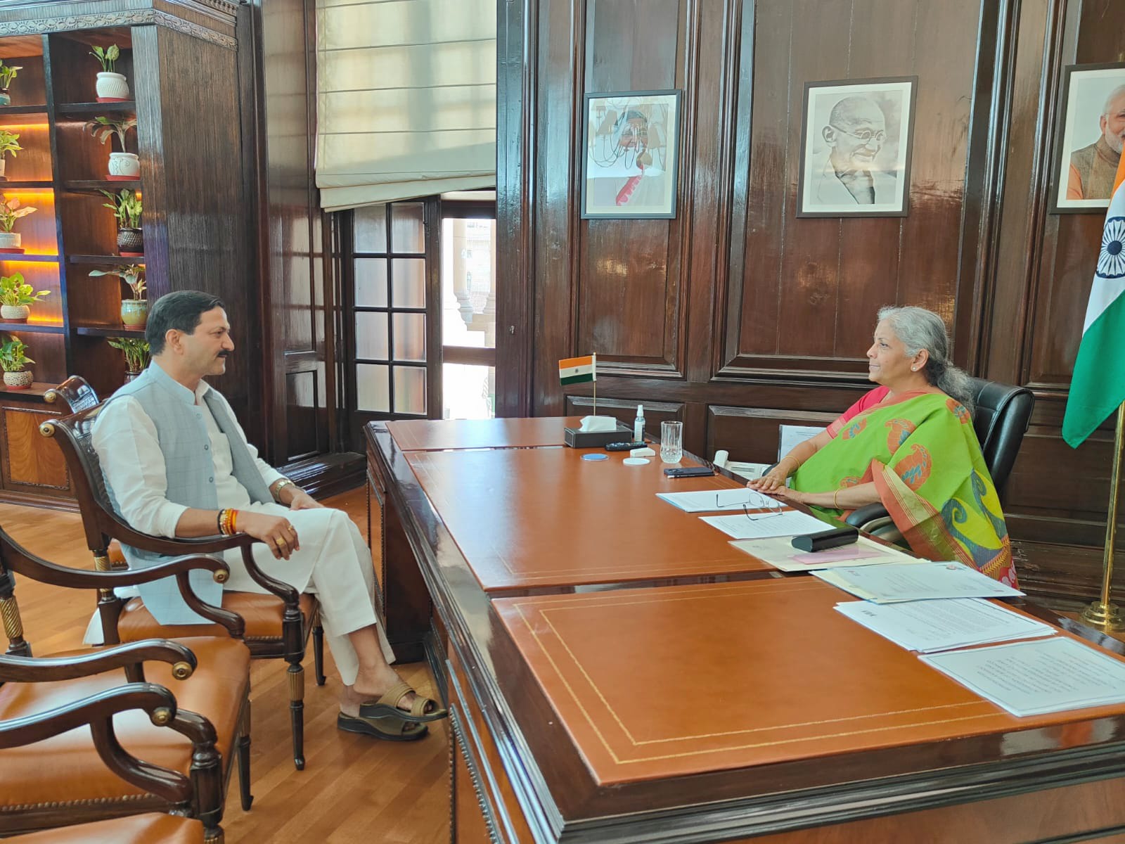 BKTC President Ajendra Ajay met Union Finance Minister Nirmala Sitharaman