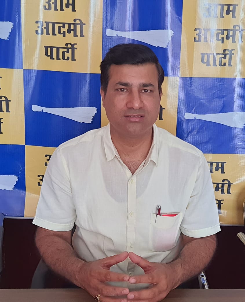 AAP expressed objection on sharing of responsibilities by Dhami government