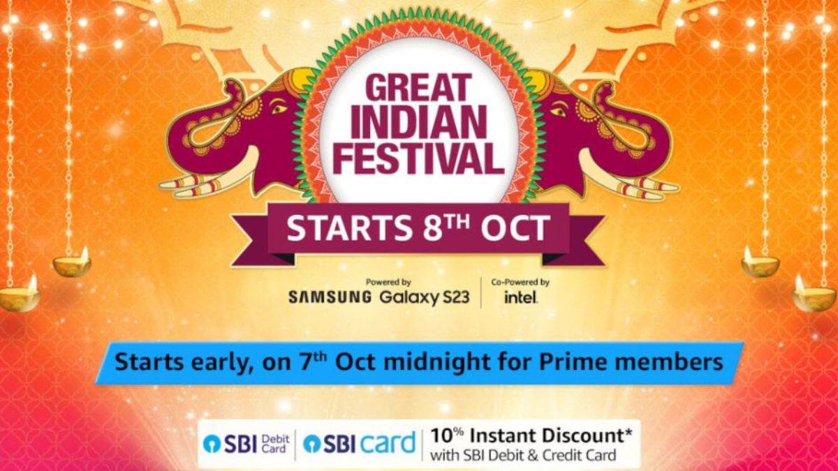 Amazon Great Indian Festival starts from October 8