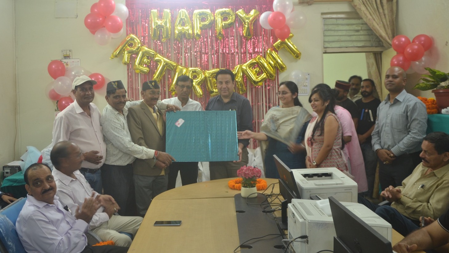 Farewell ceremony organized in Chief Treasurer's office